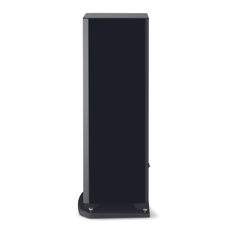 Focal Aria Evo X No. 4 Floorstanding Speakers,  Black High Gloss side profile view